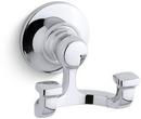 KOHLER Polished Chrome 2 Robe Hook 