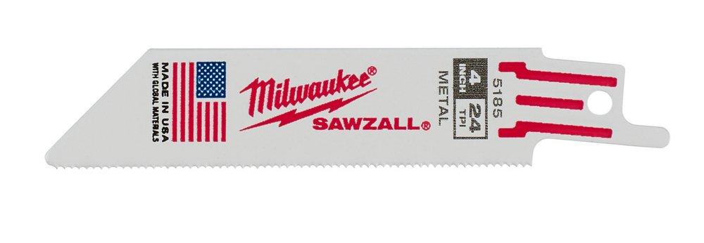 Milwaukee&reg; Silver SUPER SAWZALL 24 Teeth 5L 5 Pack 