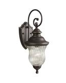 100 W 1-Light Medium Hanging Lantern in Olde Bronze
