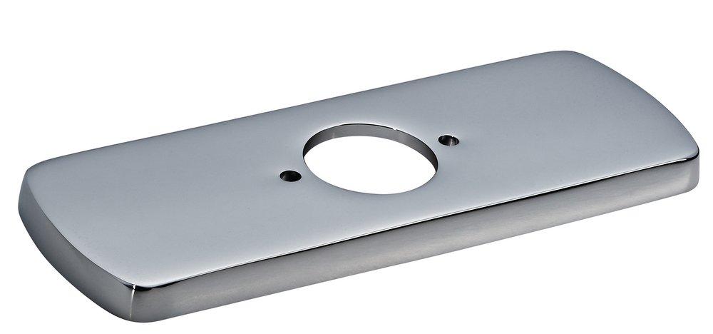 Delta Faucet Polished Chrome 6-1/4 in. Brass Deck Plate 