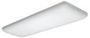 Lithonia Lighting White 128W 4-Light Fluorescent T8 Linear Ceiling Fixture in White 