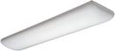 Lithonia Lighting White 64W 2-Light Fluorescent Medium Bi-Pin T8 Linear Ceiling Fixture in White 