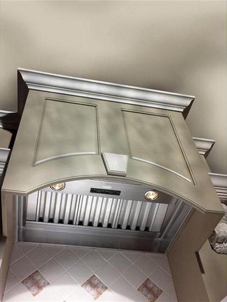 BEST&reg; Brushed Stainless Steel Built-in Range Hood in Brushed Stainless Steel 