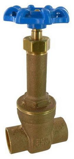 1/2 in. Bronze Sweat Rising Stem Gate Valve