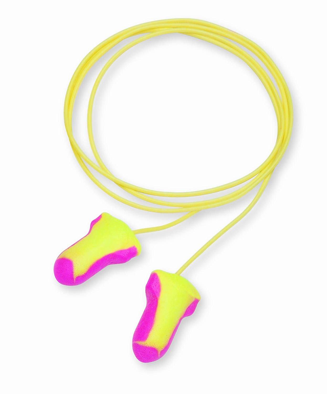 Howard Leight Magenta Corded Plastic Disposable Ear Plugs (Box of 100) 