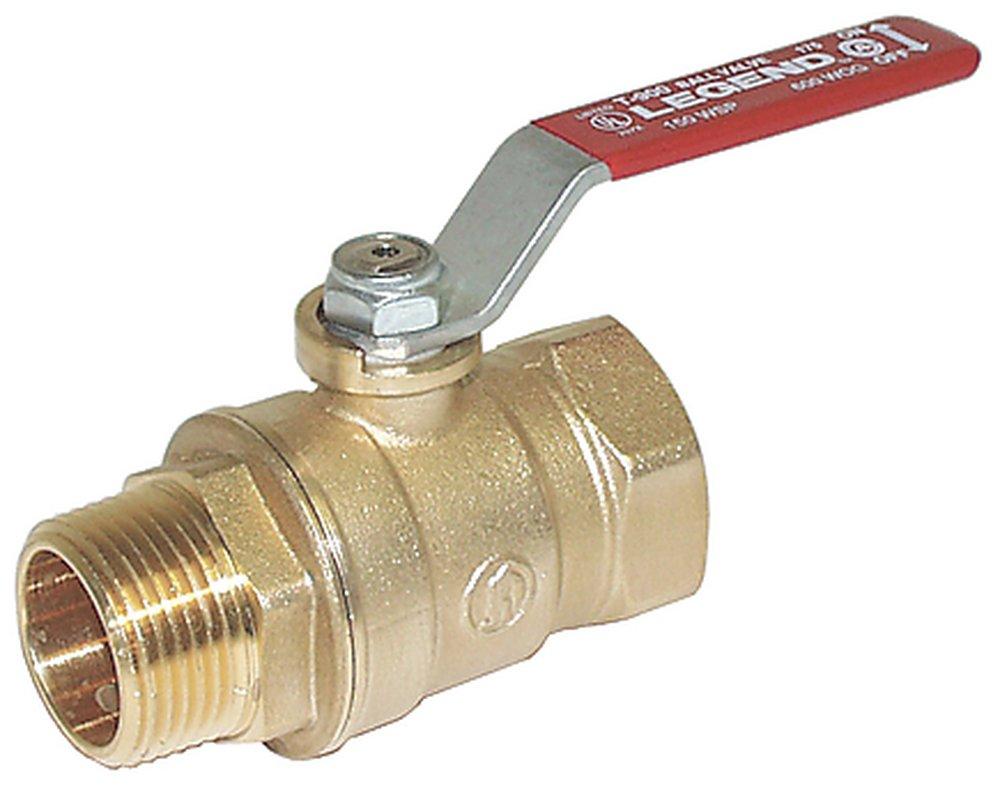 Legend Valve & Fitting Forged Brass Standard Port PEX 400# Ball Valve 