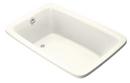 65-7/8 x 41-3/4 in. Drop-In Bathtub with Reversible Drain in Biscuit