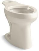 Elongated Toilet Bowl in Almond