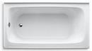 KOHLER White 60 x 32 in. Soaker Alcove Bathtub Left Drain 