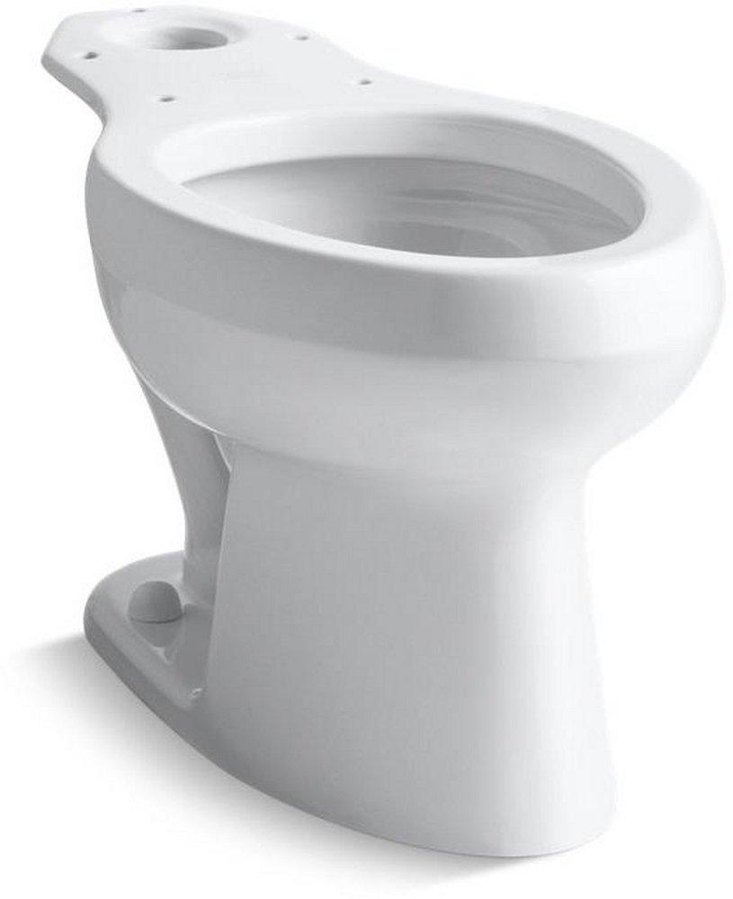 KOHLER White Elongated Toilet Bowl 