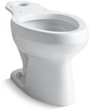 Elongated Toilet Bowl in White