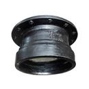 4 in. x 1 ft. Flanged x Plain End Bituminous Tar Ductile Iron Nipple