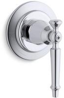 Valve Trim for Volume Control Valve with Lever Handle Antique in Polished Chrome