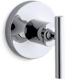 KOHLER Polished Chrome Single Handle Lever Brass Transfer Valve Trim 