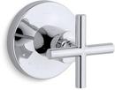 Single Handle Volume Control Valve Trim in Polished Chrome