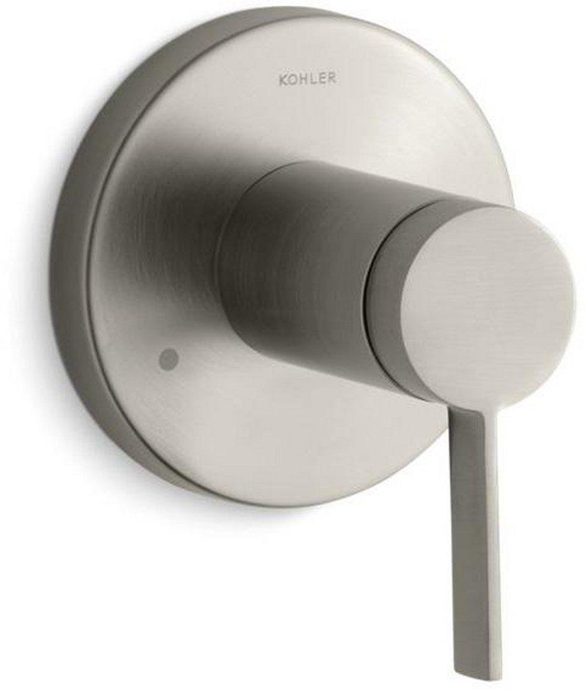 KOHLER Vibrant&reg; Brushed Nickel Single Lever Handle Transfer Valve Trim 