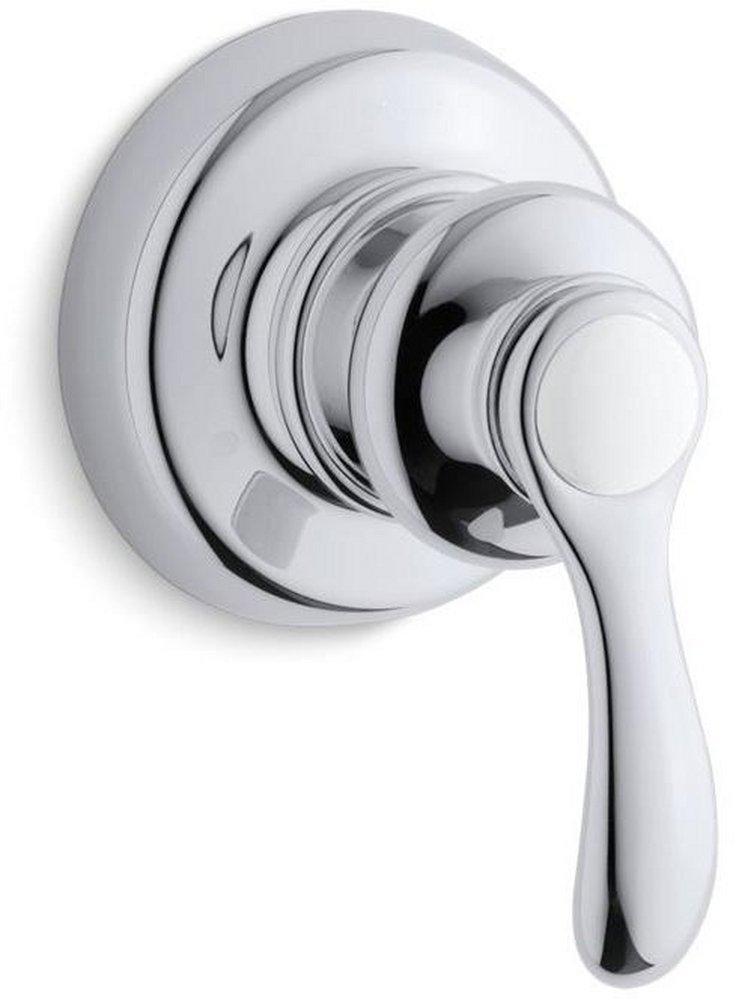 KOHLER Polished Chrome Single Handle Lever Brass Transfer Valve Trim 