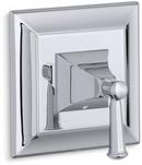 Stately Valve Trim with Single Lever Handle in Polished Chrome