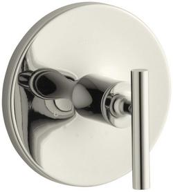 Single Handle Thermostatic Valve Trim in Vibrant&reg; Polished Nickel