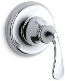Single Handle Diverter Valve Trim in Polished Chrome