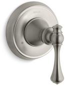 Transfer Valve Trim Only with Single Lever Handle in Vibrant Brushed Nickel