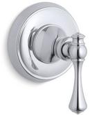 Transfer Valve Trim Only with Single Lever Handle in Polished Chrome