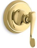 Valve Trim with Single Lever Handle in Vibrant Polished Brass