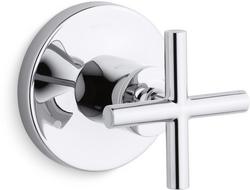 Single Handle Diverter Valve Trim in Polished Chrome