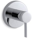 Single Lever Handle Volume Control Trim in Polished Chrome
