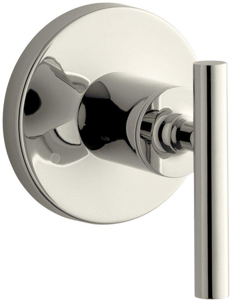 KOHLER Vibrant&reg; Polished Nickel Single Handle Lever Brass Transfer Valve Trim 