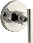 KOHLER Vibrant&reg; Polished Nickel Single Handle Lever Brass Transfer Valve Trim 