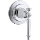 Valve Trim for Transfer Valve with Lever Handle, Requires Valve in Polished Chrome