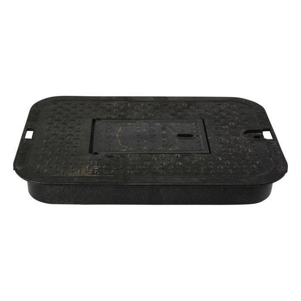 NDS Black 19 in. Meter Cover Box 