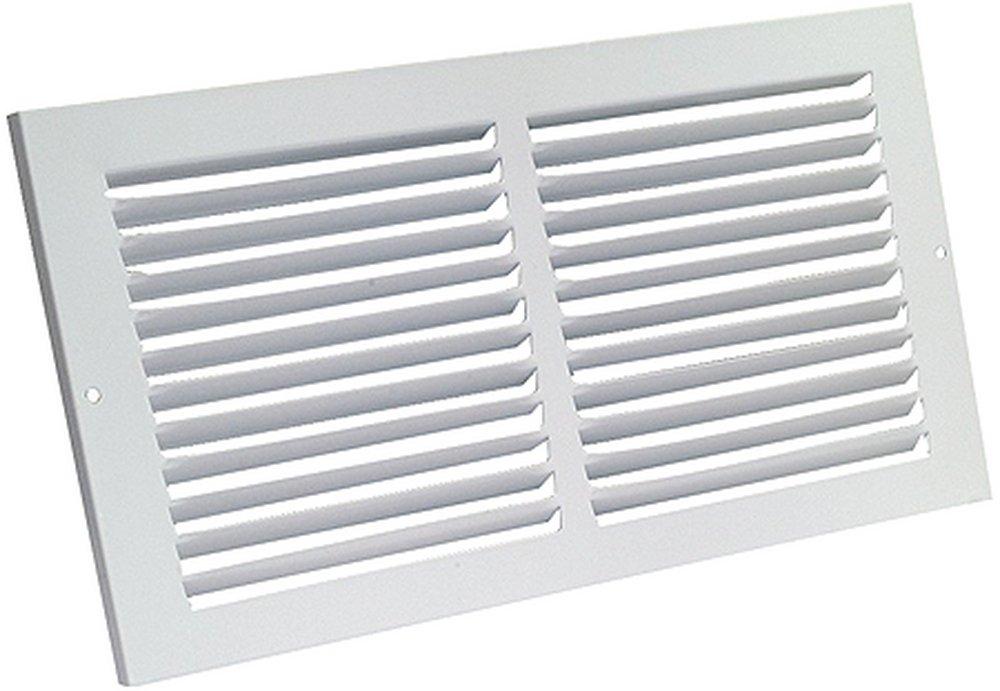 Continental Register White 14 x 6 in. Residential Return Grille in White Steel 