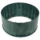 24 x 12 in. HDPE Pump and Sewage Riser Ring in Green