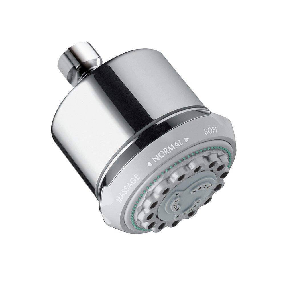 Hansgrohe Polished Chrome Multi Function Full, Pulsating Massage and Soft Spray Showerhead 