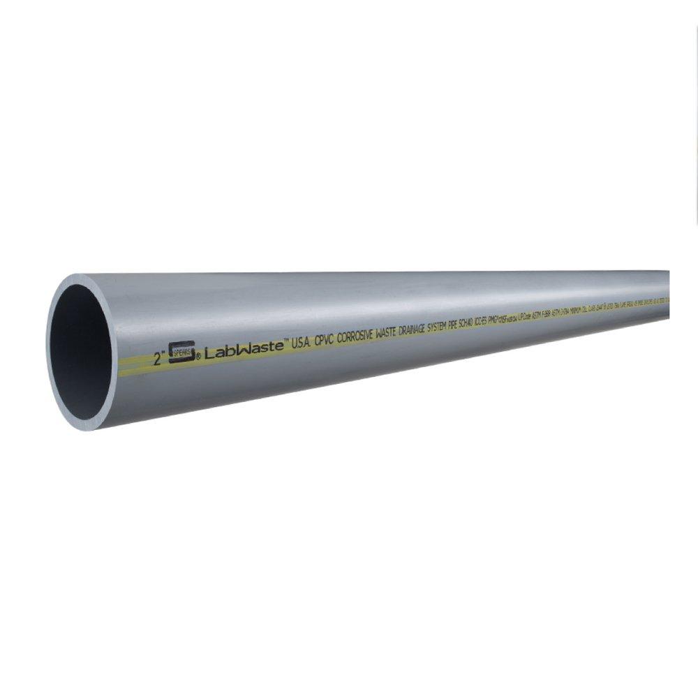 Spears&reg; Manufacturing Company Light Grey 10 ft. Plastic Pipe 