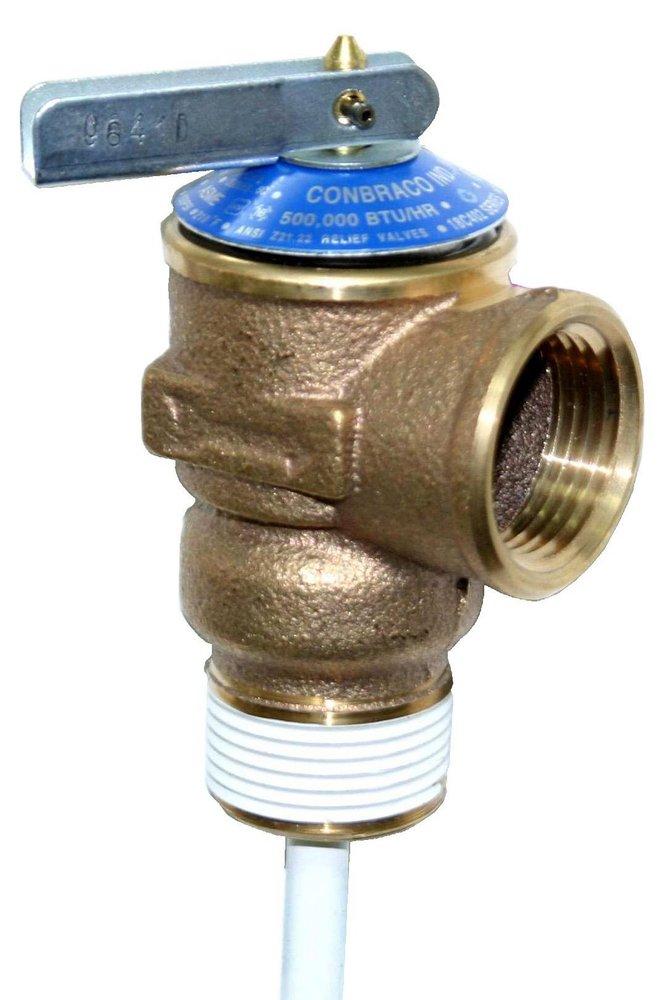 Apollo Valves Bronze MNPT x FNPT 125# 210 Relief Valve 