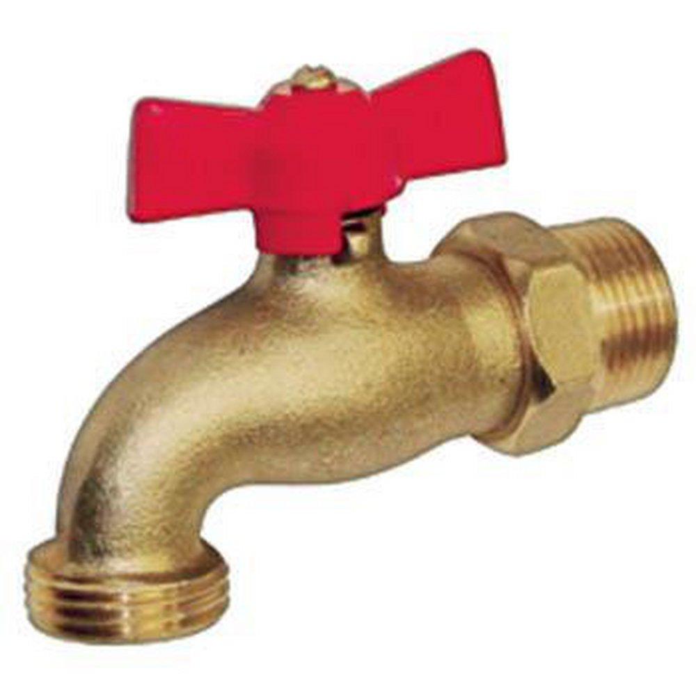 Webstone a brand of NIBCO Forged Brass MIP x Hose Hose Bibb 