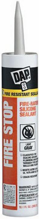 Fire Barrier Silicone Seal in Light Grey