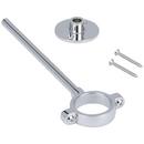 Zurn Chrome 8/25 in. Brass Pipe Support 