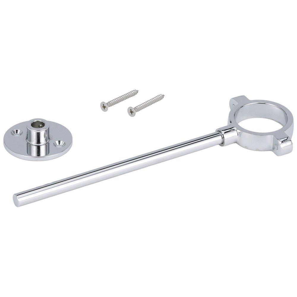 Zurn Chrome 8/25 in. Brass Pipe Support 