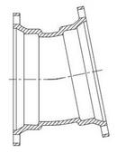 Tyler Union Mechanical Joint C153 11-1/4 Degree Bend (Less Accessories) 