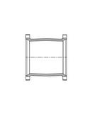 Tyler Union Mechanical Joint Domestic Asphaltic Ductile Iron Dual Purpose Long Solid Sleeve with Cement-lined 