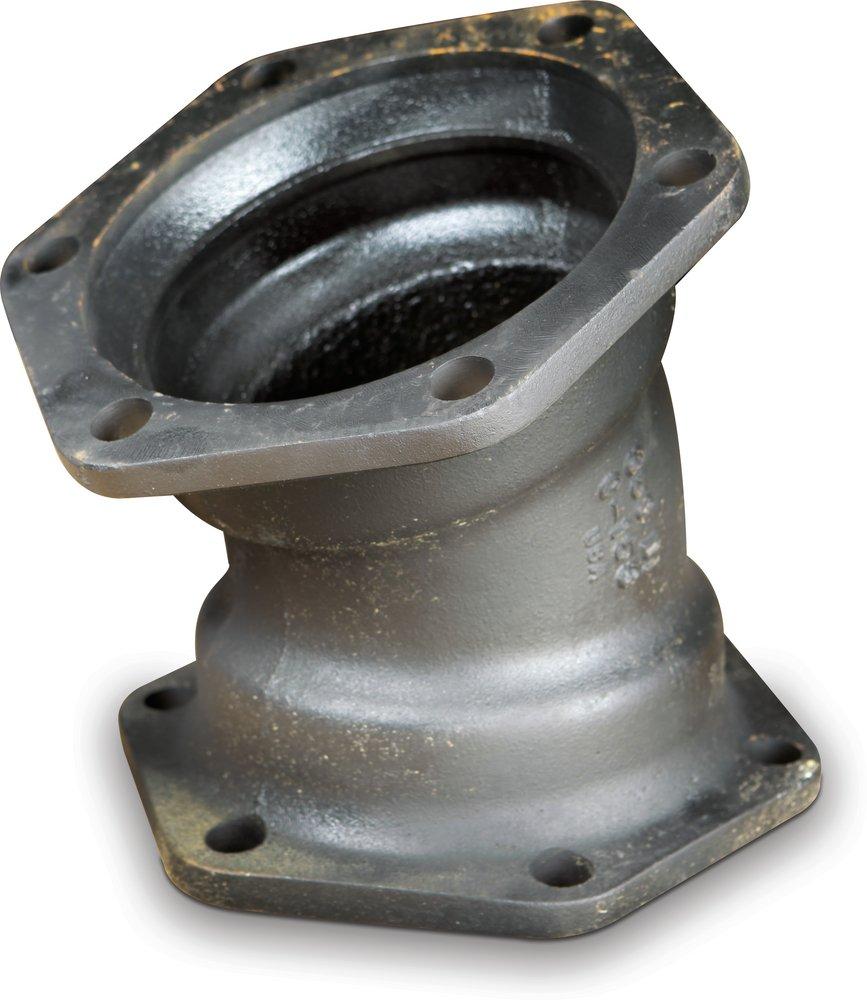 Tyler Union Mechanical Joint Ductile Iron C153 Short Body 22-1/2 Degree Bend 
