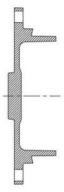 6 in. Mechanical Joint Ductile Iron C110 Full Body Solid Plug