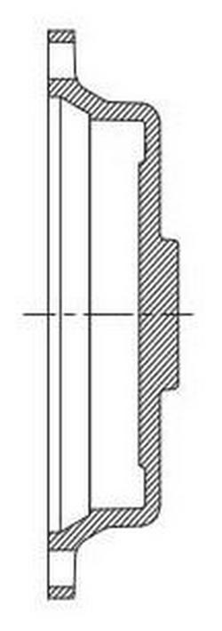 4 in. Mechanical Joint Domestic Ductile Iron Tapped Cap