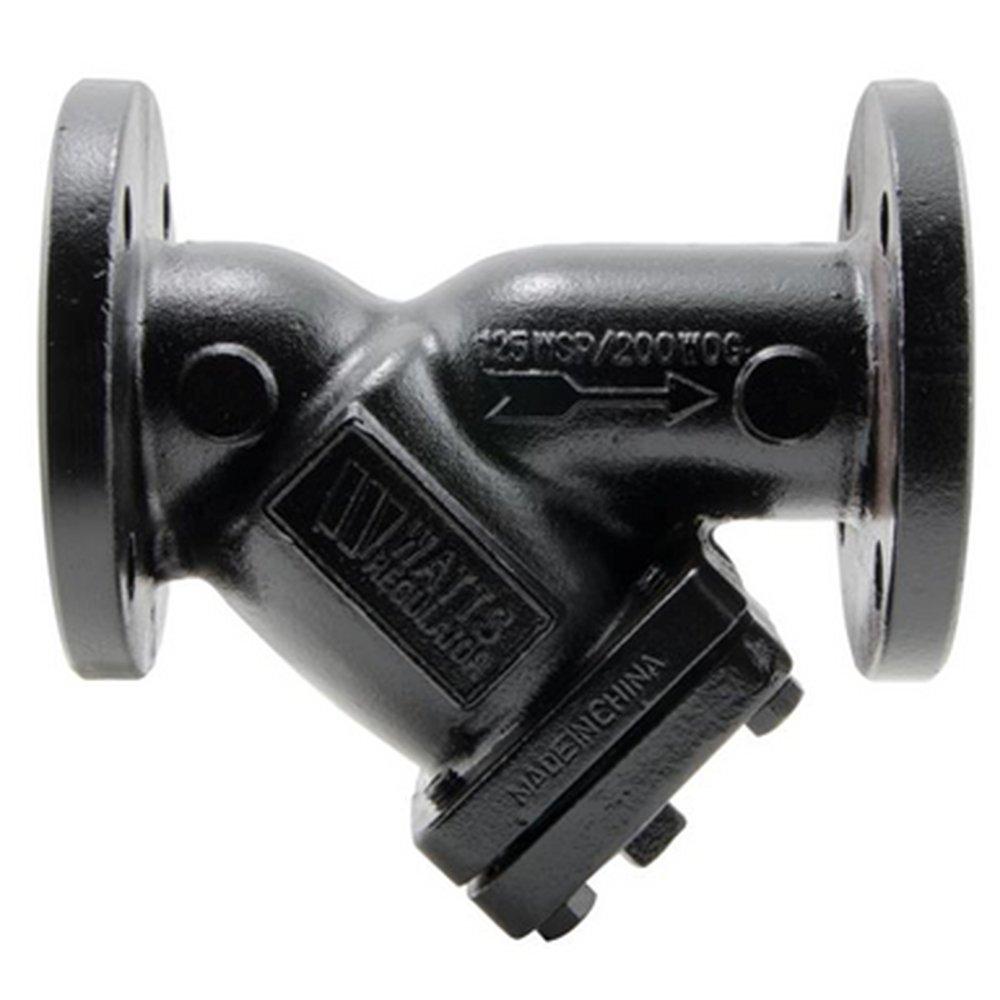 Tyler Union Flanged Straight Prime Coated Ductile Iron C110 Full Body Wye 