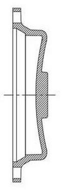 Tyler Union 14 in. Mechanical Joint x Mechanical Joint Tap on Pipe Cap (Less Accessories) 