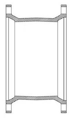 10 x 7-1/2 in. Mechanical Joint Domestic Ductile Iron C153 Short Sleeve (Less Accessories)